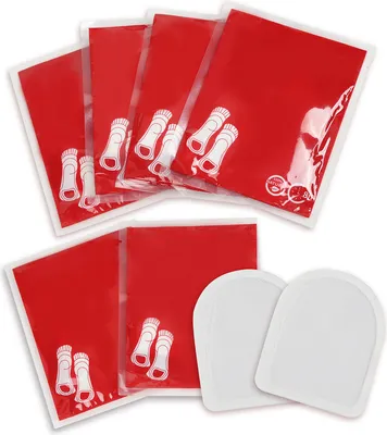 Image de Fiqops 40 paires de chauffe-pieds Chauffe-orteils Pieds Thermopads Chauffe-semelles Chauffe-chaussures Semelle chauffante jusqu'à 8 heures Thermopads Chaleur 100% naturelle