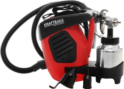 Produktbild von Farbspritzpistole 600 W mit 1000-ml-Behälter