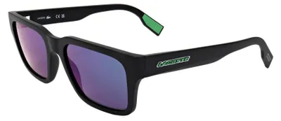 Image de Lunettes de soleil Lacoste L6004S Matte black 55/19/145 pour homme