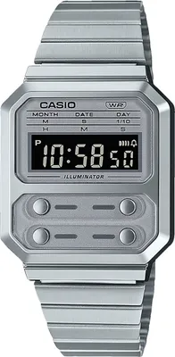 Produktbild von Casio Digitaluhr Armbanduhr Vintage A100WE-7BEF