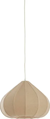 Image de Light & Living - suspension - Zubeda - beige - textile - Ø 40cm - E27 - 2987482