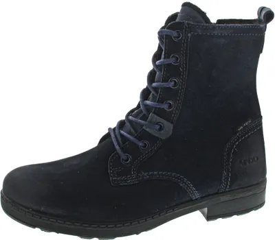 Produktbild von Vado Eylo Mädchen Schnürstiefel in Blau, Größe 38