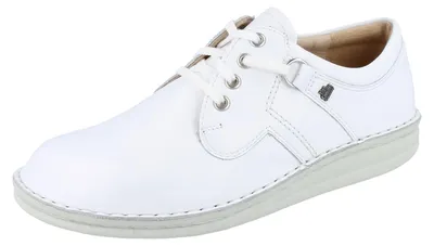 Immagine prodotto di Finn Comfort, Vaasa, uomo, scarpe stringate, bianco, pelle, NUOVO - scarpe da uomo, bianco