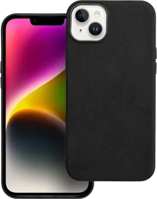 Image de Woven Mag Cover compatible avec MagSafe pour IPHONE 14 PLUS noir