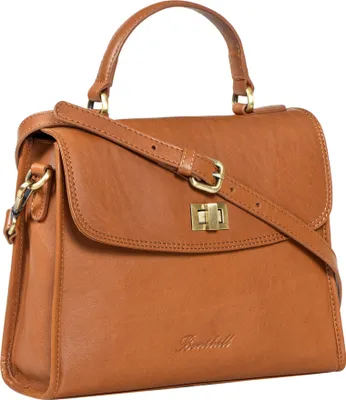 Produktbild von Benthill Handtasche Damen Leder Klein | Henkeltasche aus hochwertigem Rindsleder | Schultertasche Vintage | Frauen Tasche