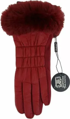 rote Handschuhe