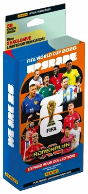 Produktbild von PANINI FIFA WORLD CUP 2026 blister pack – UPGRADE football cards + LIMITED
