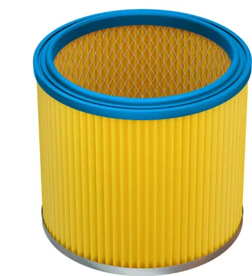Produktbild von vhbw Faltenfilter kompatibel mit Variolux Cleanstar Staubsauger - Patronenfilter Blau Gelb