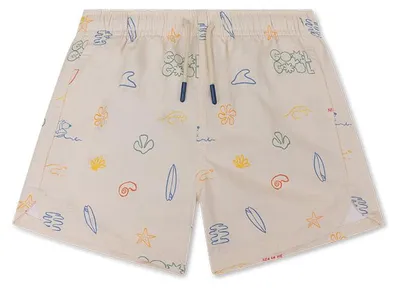 Produktbild von Swim Essentials Badeshorts – Mehrfarbig – Surfer