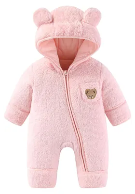 Obrázok produktu pre Omgoods – Zimný overal pre bábätká (unisex) – Teplý a priedušný, vhodný pre deti od 0 do 12 mesiacov