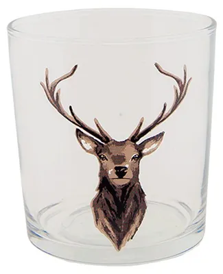 Produktbild von Clayre & Eef Wasserglas 250 ml Braun Glas Rentier