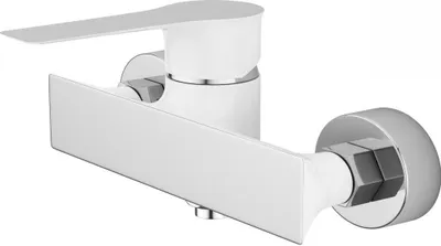 Produktbild von Design Brausearmatur für Wandmontage ohne Duschset Weiß