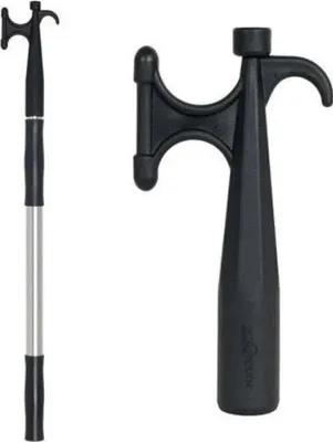 Produktbild von Oceansouth Teleskopgaffel Schwarz 118-224 cm Schwarz 118-224 cm