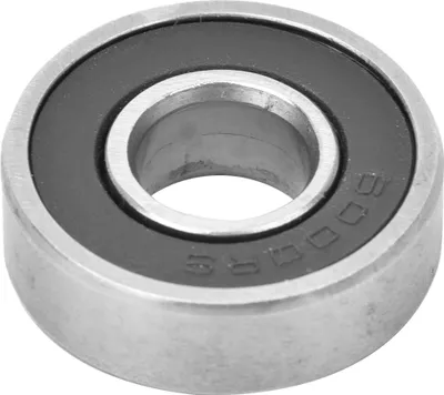 Imagen del producto de 10 unidades de mini rodamientos 6000RS, alta precisión, alta velocidad, fabricados en acero al carbono, para uso industrial. Dimensiones: 10x26x8 mm
