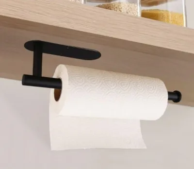 Image de Apt Porte-Serviettes En Papier Noir