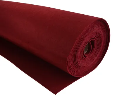 Filzstoff Meterware bordeaux bordeaux