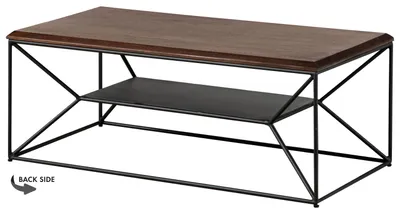 Produktbild von MASSIVMOEBEL24 Couchtisch Mango 110x55x43 braun geölt LOUNGE COLLECTION #100
