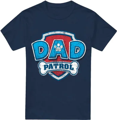 Obrázek produktu pro Paw Patrol - Pánské tričko "Dad Patrol" - Den otců TV6826 (XXL) (námořnická modrá)
