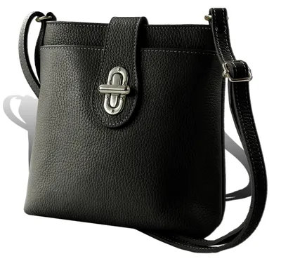 Immagine prodotto di borsa Toscanto nera in pelle D2OTT828US
