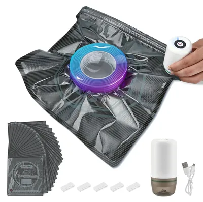 Vakuumbeutel-Set für 3D-Filament, 20 Stück, mit USB-Pumpe
