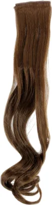 Produktbild von WIG ME UP 2 Clips Strähne wellig Hell-Braun YZF-P2C18-10