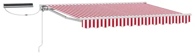 Immagine prodotto di Tettuccio Elettrico Retrattile Rosso e Bianco 3 x 2,5 m