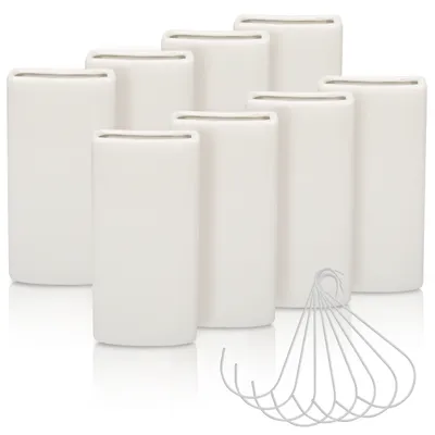 Immagine prodotto di Umidificatore Clanmacy riscaldatore set di 8 400ml in Vetroceramica set radiatore evaporatore vaporizzatore