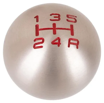 Image de Pommeau de levier de vitesses Honda Civic, brossé, 5 vitesses