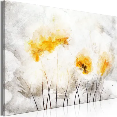 Produktbild von Italienischer Leinwand Leinwandbild - Light Side of the Nature (1 Part) Wide 30x20 cm Blumen b-C-10018-b-a