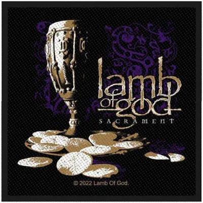 Produktbild von Lamb Of God Sacrament Aufnäher zum Aufnähen
