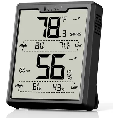 Productafbeelding van Kamerthermometer, digitale thermo-hygrometer met LCD-scherm