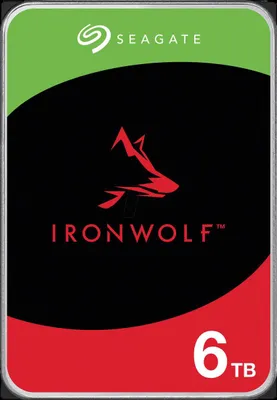 Produktbild von Seagate 3,5" 6TB ST6000VN001 SATA3 7200rpm 256MB IronWolf Pro NAS