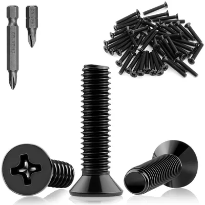 Productafbeelding van M4x20mm Senkkopfschroeven Set - 60 Stuks met Schroevendraaiers