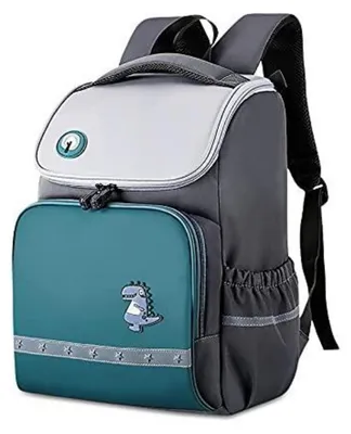 Produktbild von Grundschulrucksack Kinder wasserdicht leicht groß Fassungsvermögen Grün S