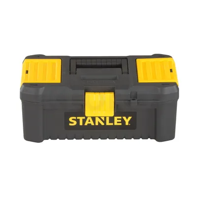 Produktbild von Stanley STST1-75517, Werkzeugkasten, Polypropylen, Schwarz, Gelb, 406 mm, 205 mm, 195 mm