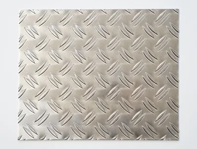 Produktbild von Aluminium Riffelblech 2,5/4,0 mm - Zuschnitt 10 x 95 cm