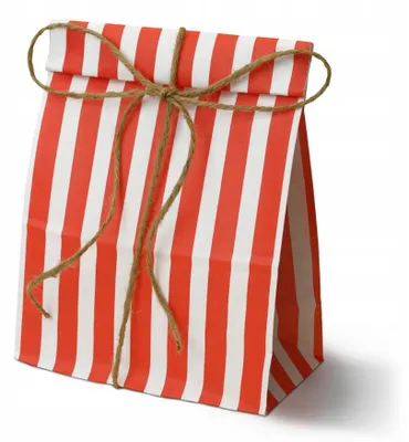 Produktbild von Allbag Blockbodenbeutel 16x8x27 cm für Süßigkeiten und Popcorn