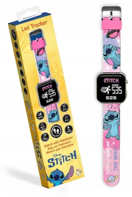Produktbild von Disney Stitch LED-Tracker-Uhr