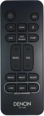 Produktbild von Originale Denon Fernbedienung RC-1236 | DHT-S216 | DHT-S216H