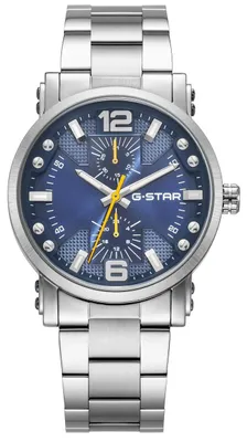 Productafbeelding van G-Star Horloge Rovic Silver