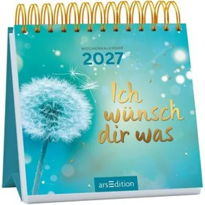 Produktbild von Mini-Wochenkalender Ich wünsch dir was 2027