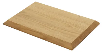 Zdjęcie produktu dla Dębowa deska kuchenna 30 x 20 cm z podcięciem krojenia serwowania