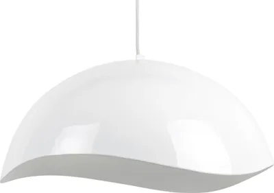 Produktbild von Leitmotiv - Hängelampe Waved Large - Weiß - 50x50x23 cm
