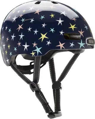 Immagine prodotto di 93 NUTCASE Kinder-Fahrradhelm Little Nutty MIPS Gloss, Sono nate le stelle