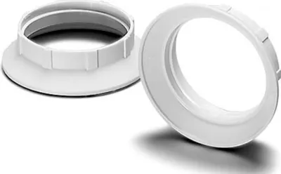 Immagine prodotto di Anello a vite E27 bianco, 15mm 100270