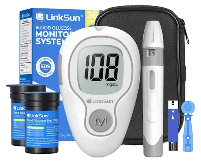 Obrázok produktu pre Glukometer, presné monitorovanie, komplexná sada, G-425-3-100suit