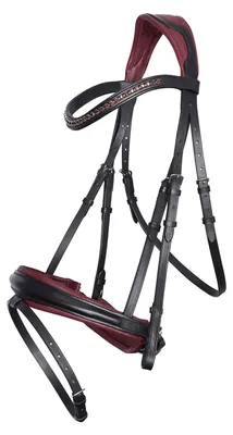 Produktbild von Imperial Riding Trensenzaum IRHFria Englisch Kombiniert Burgundy Pony