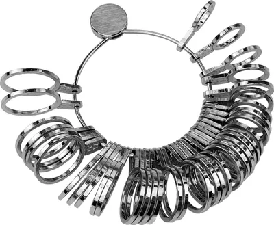 Produktbild von PAULIMOT Ringmaß-Set / Ringlehre, 36-teilig