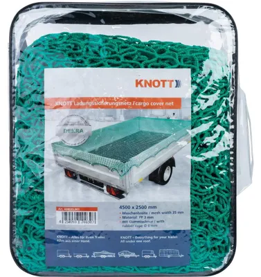 Produktbild von Ladungssicherungsnetz mit Randkordel KNOTT 2500x4500