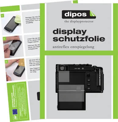 Produktbild von 6x Schutzfolie für Fujifilm X-Pro3 matt Displayschutzfolie Folie Display Schutz dipos
